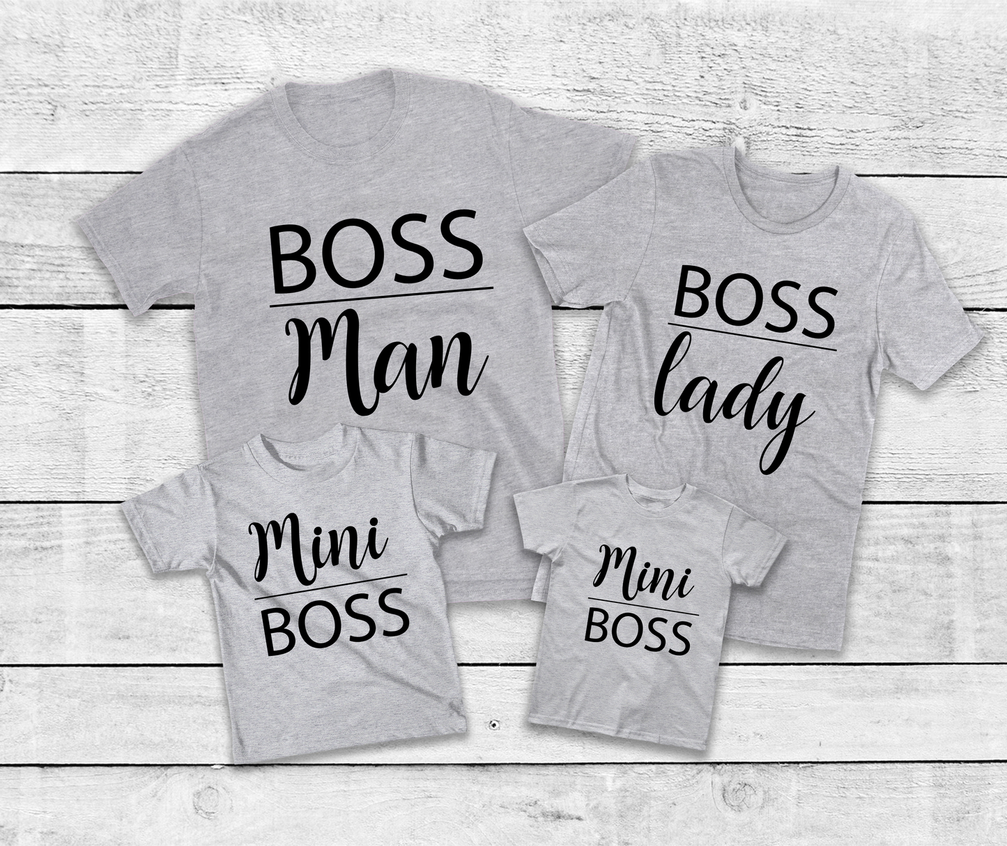 Boss Family Matching T-shirts