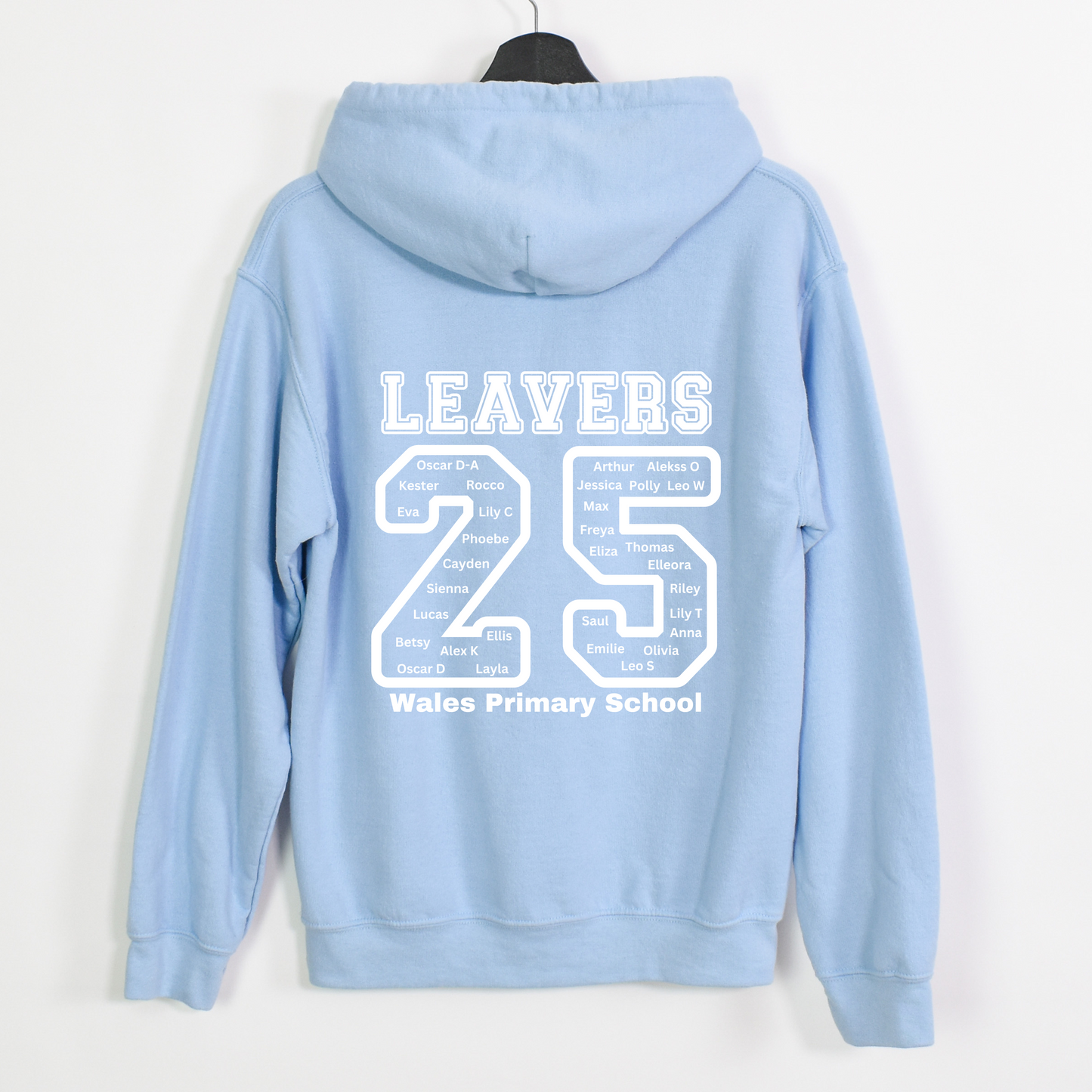 Leavers Hoodies. Wales Primary School