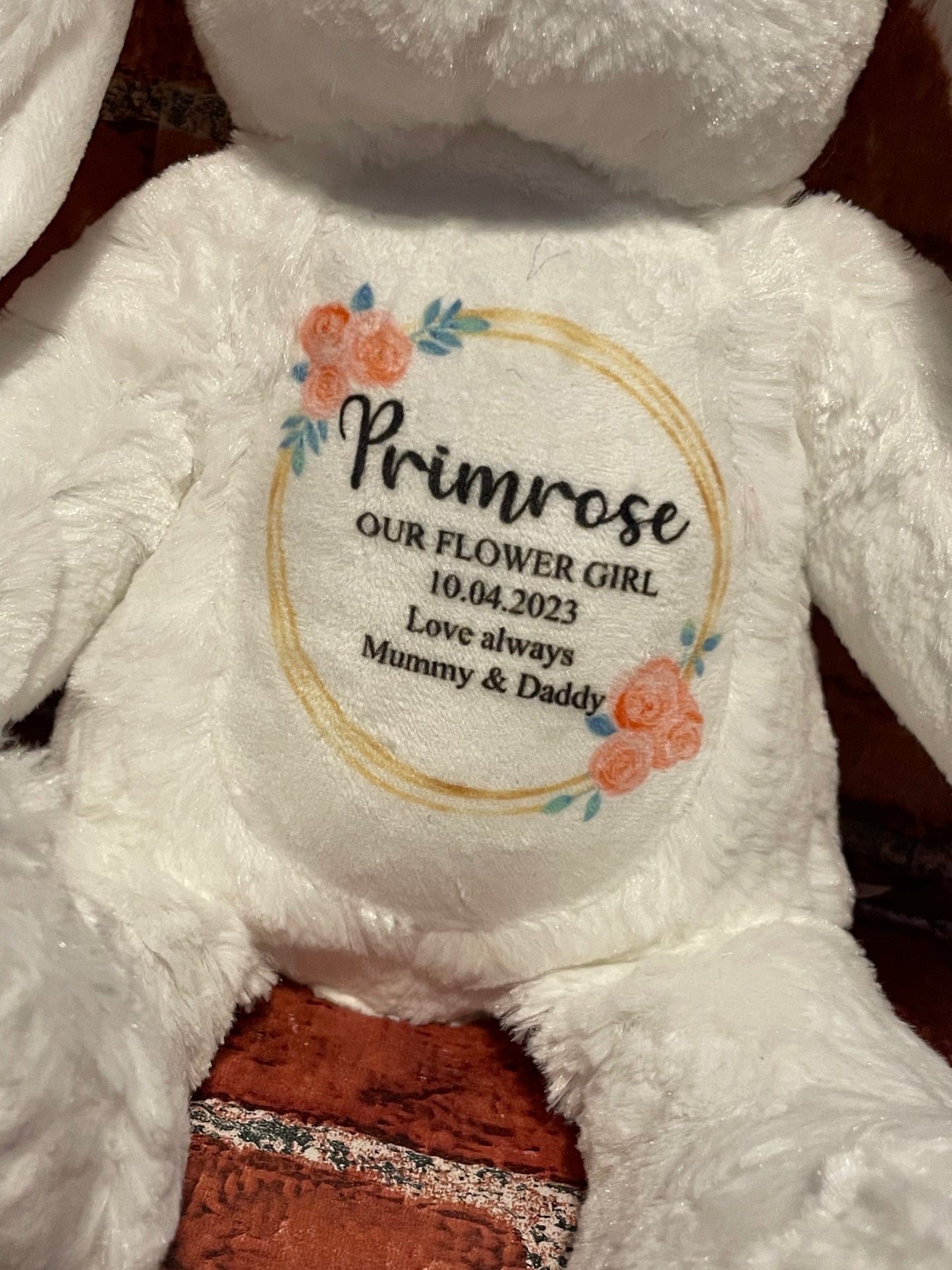Flower girl/Bridesmaid teddy