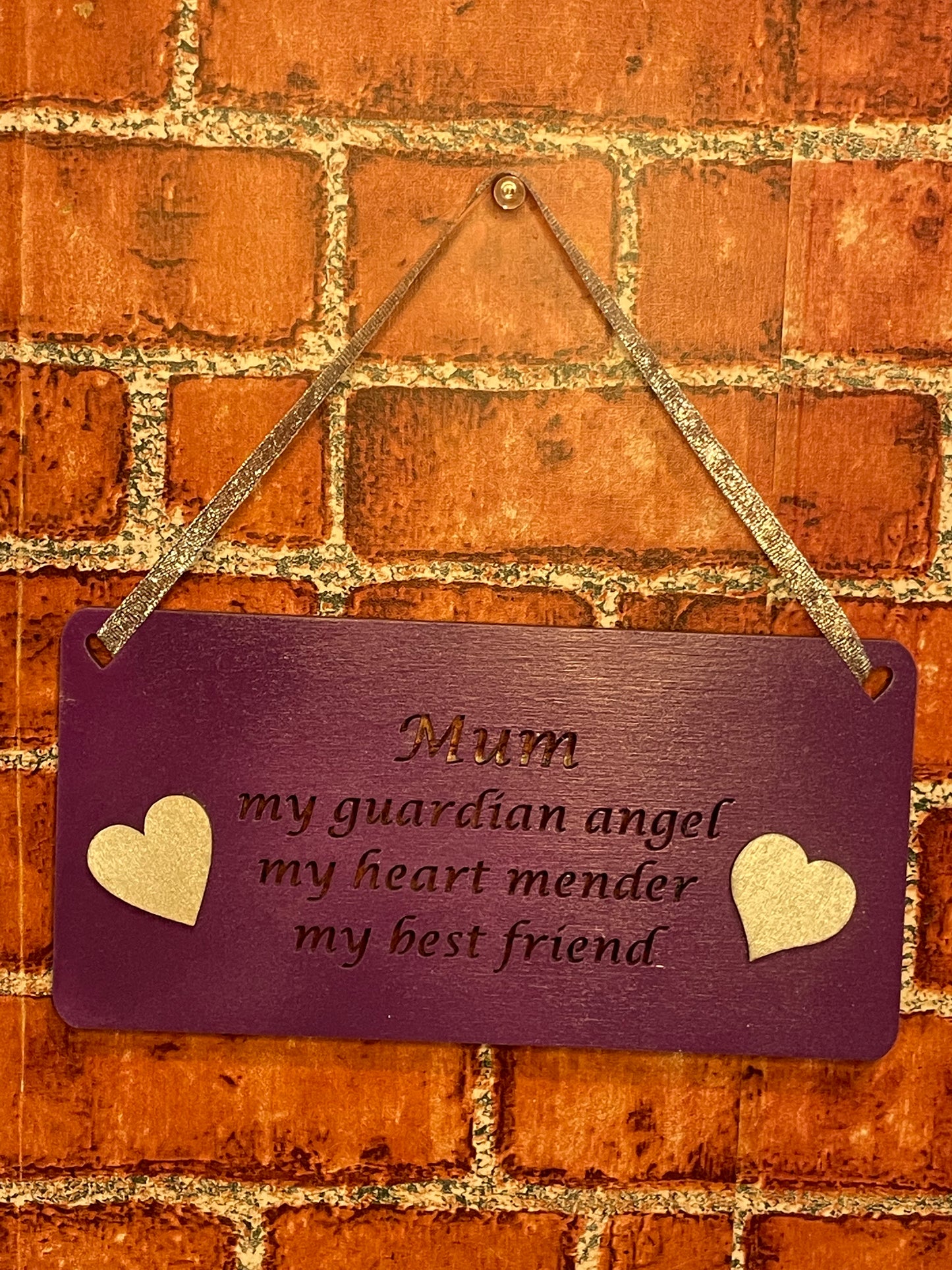 Mum Plaque