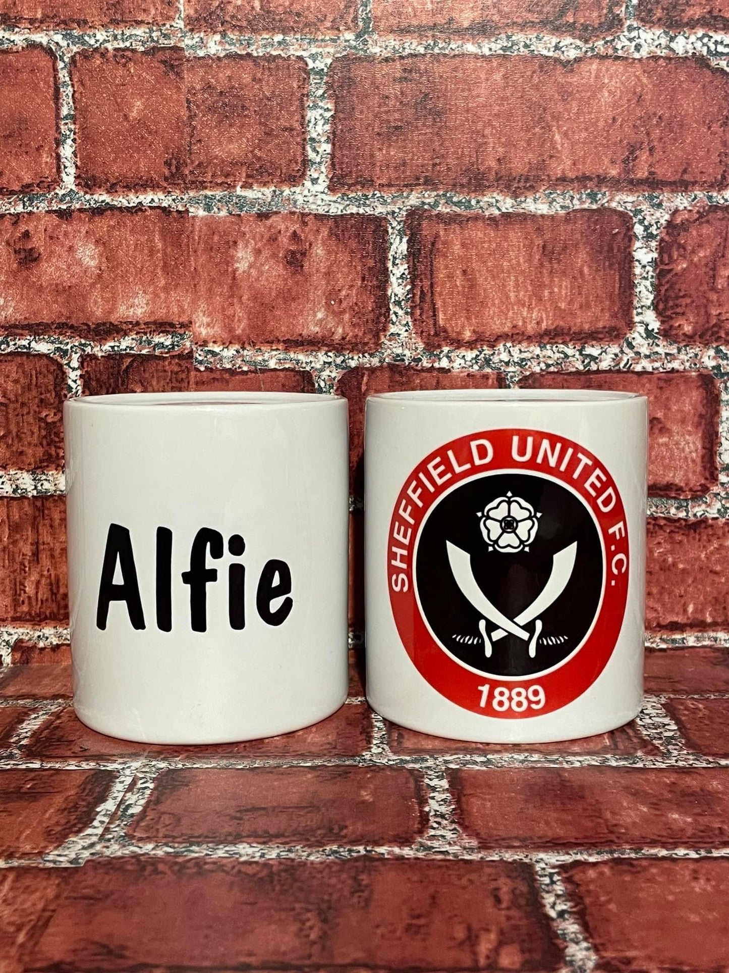Football team logo money box