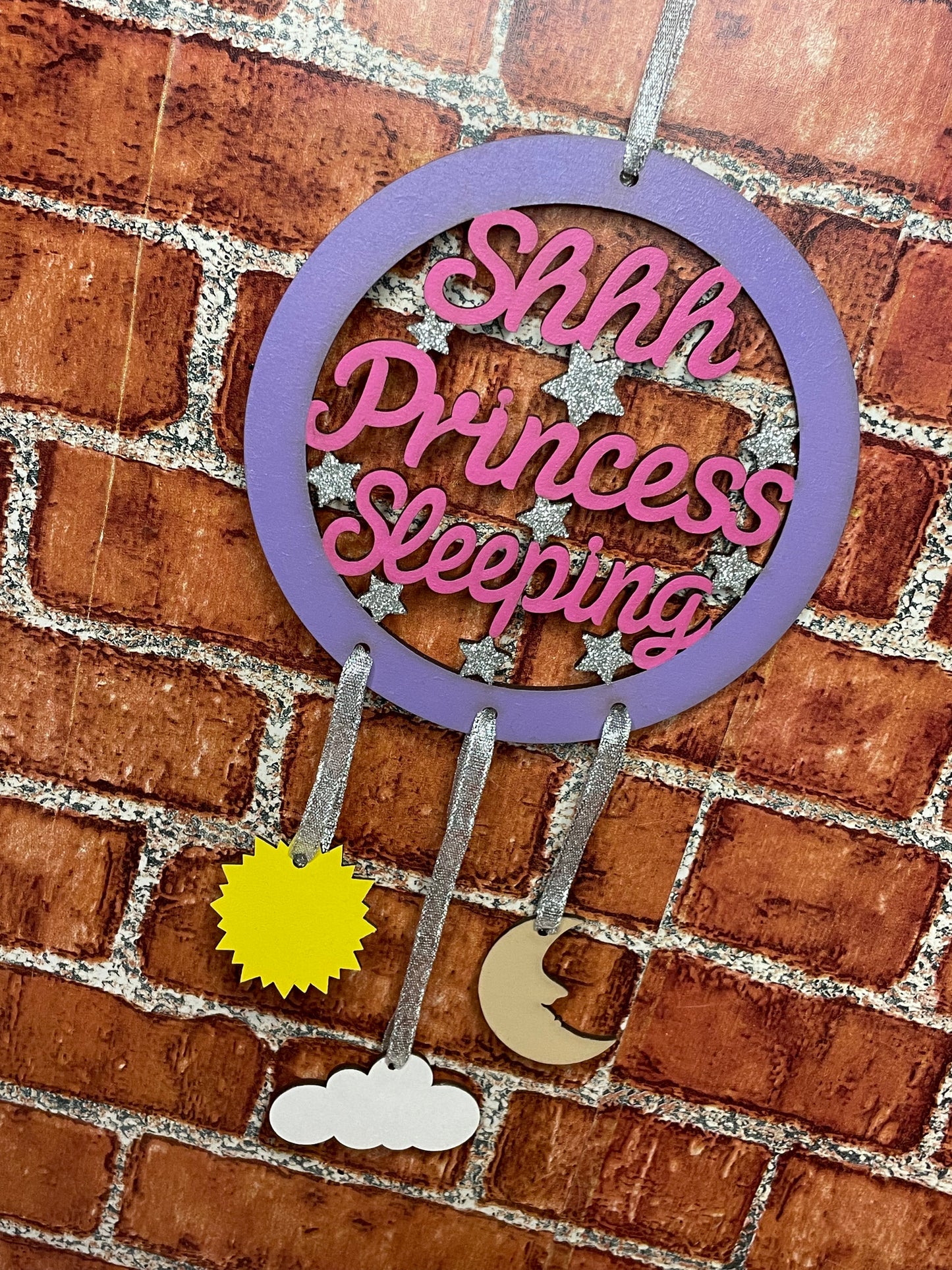 ‘Shh Princess Sleeping’