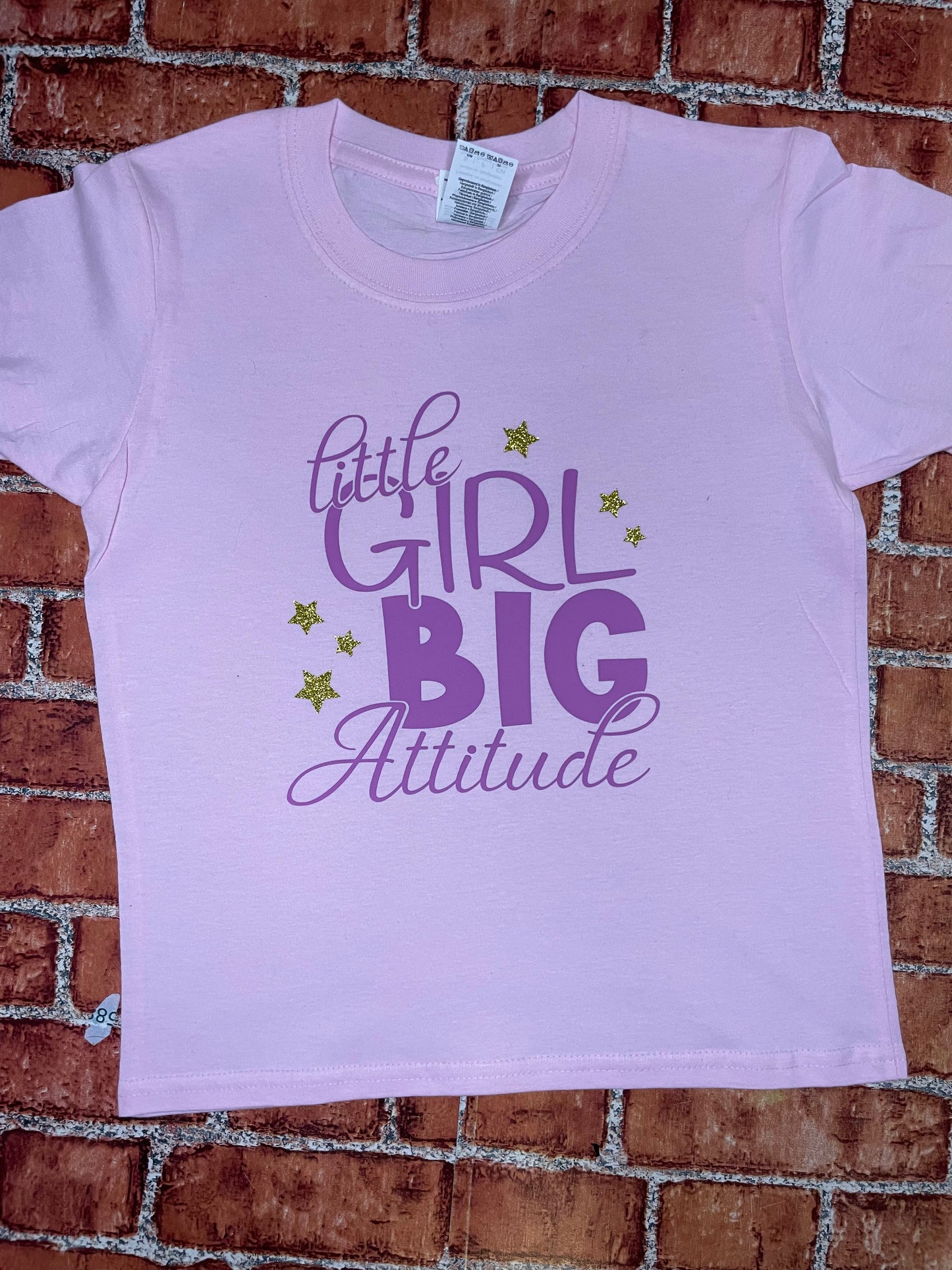 ‘Little Girl, Big Attitude’ T-shirt