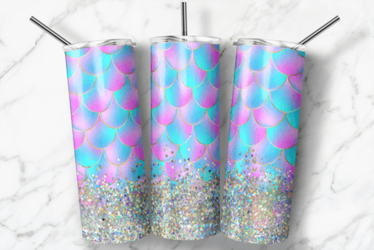 Holo Mermaid 20oz Tumbler