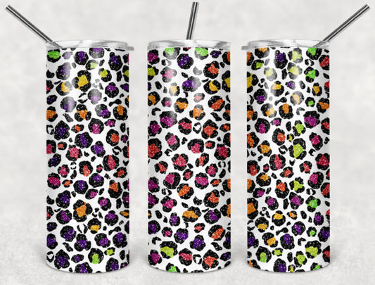 Rainbow Leopard Print 20oz Tumbler