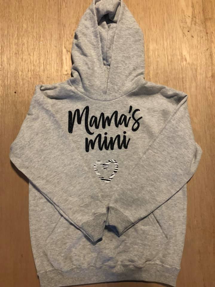 Mama & Mama's mini matching hoody