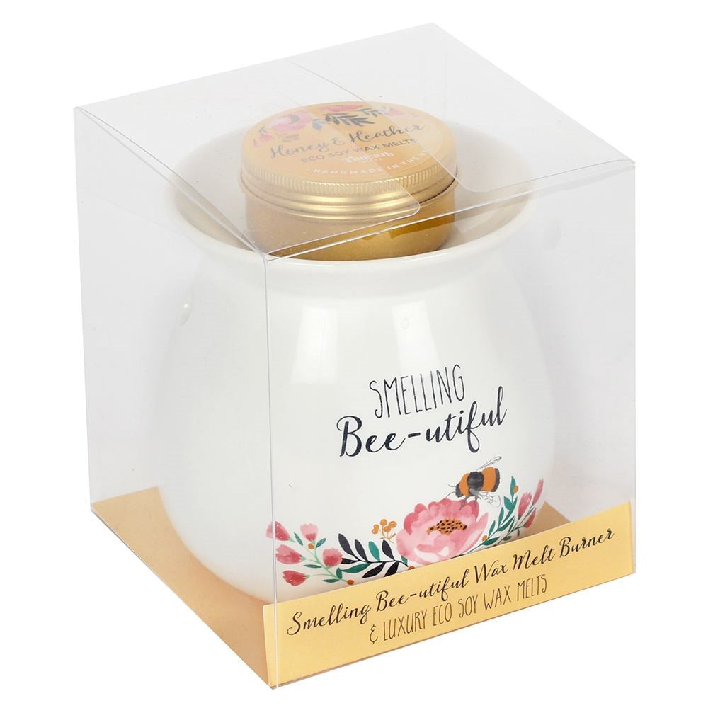 Smelling Bee-utiful Wax Melt Burner Gift Set