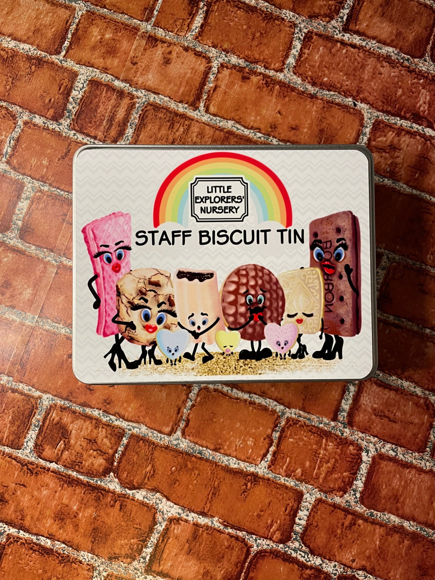 Personalised Biscuit Tin