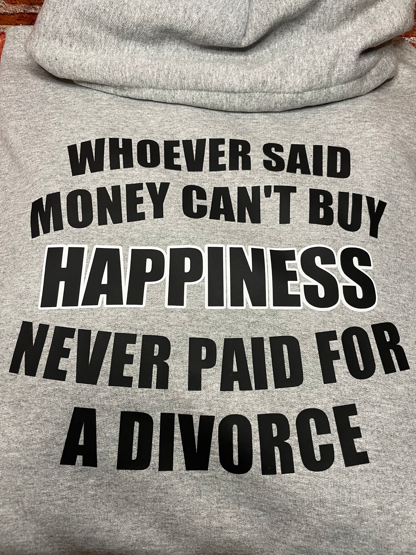 Divorce hoody