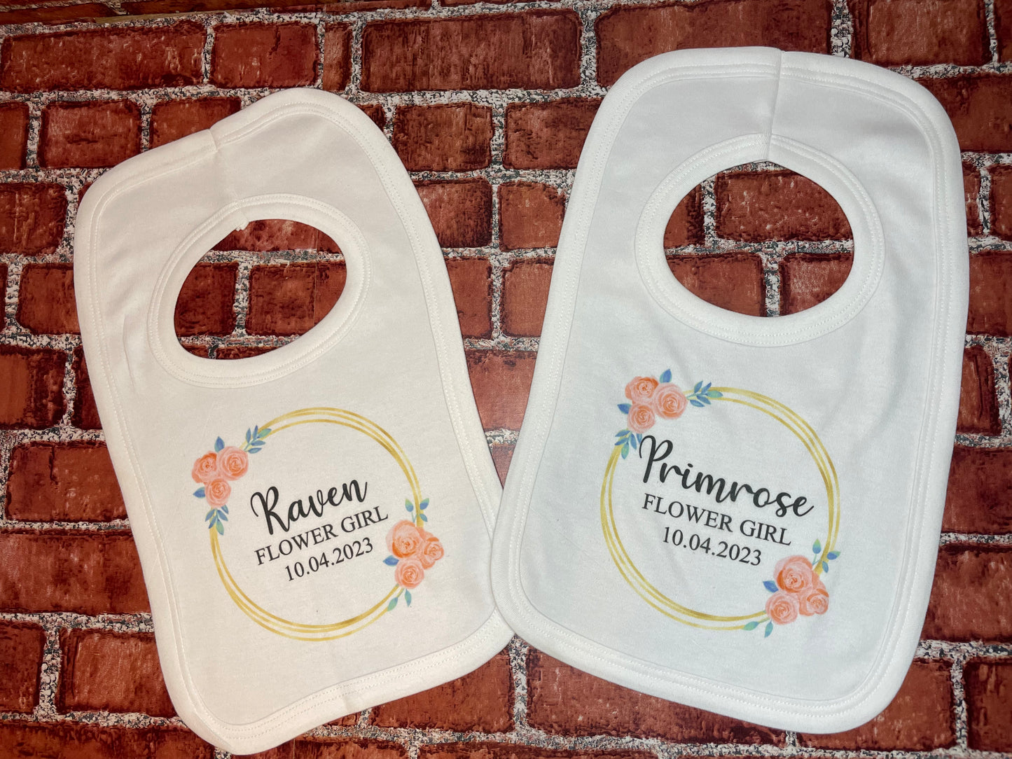 Personalised bib