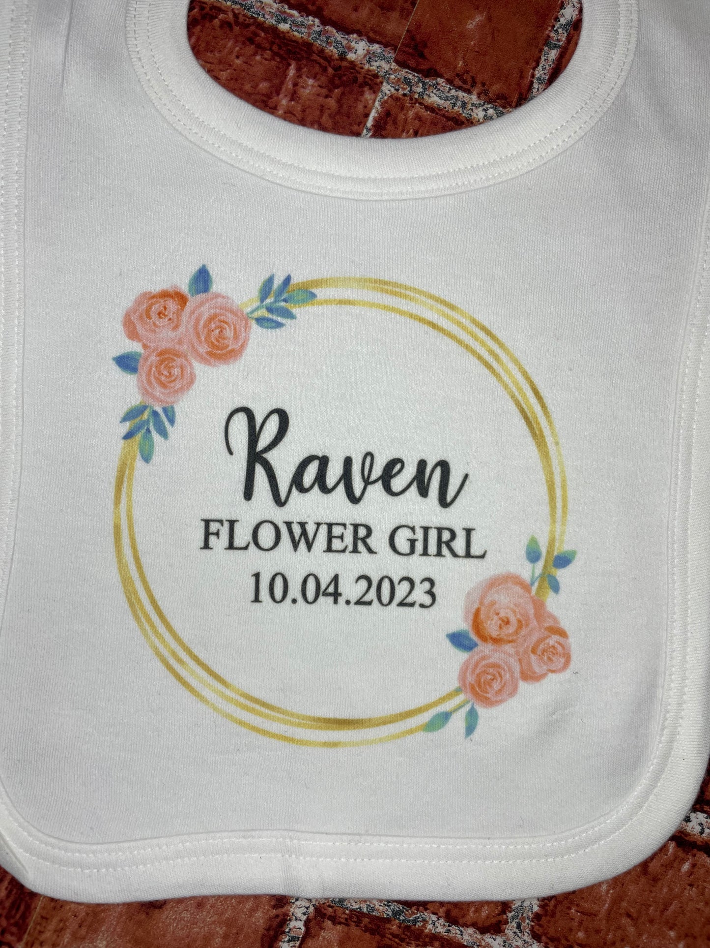 Personalised bib