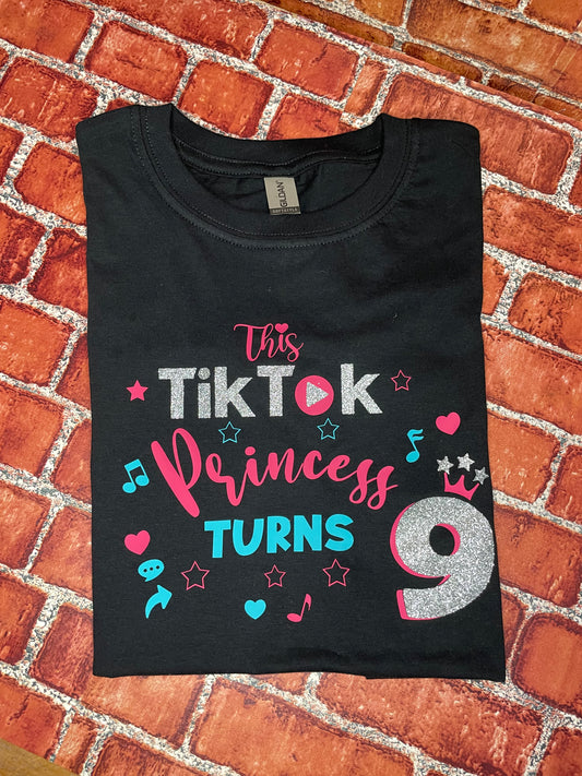 TikTok birthday t-shirt