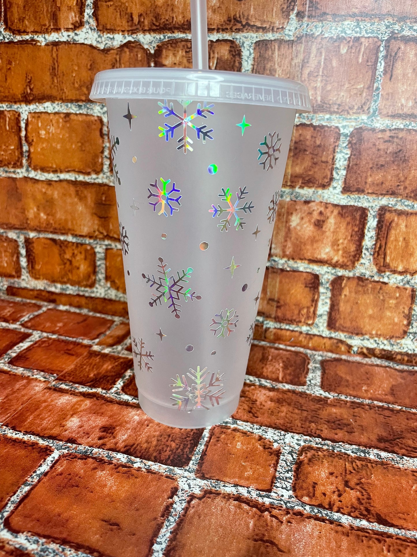 Snowflake Cold Cup