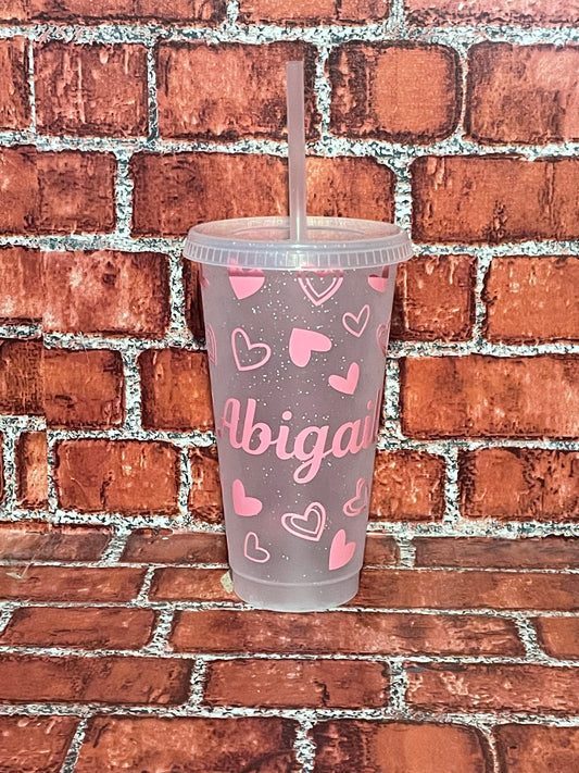 Heart cold cup