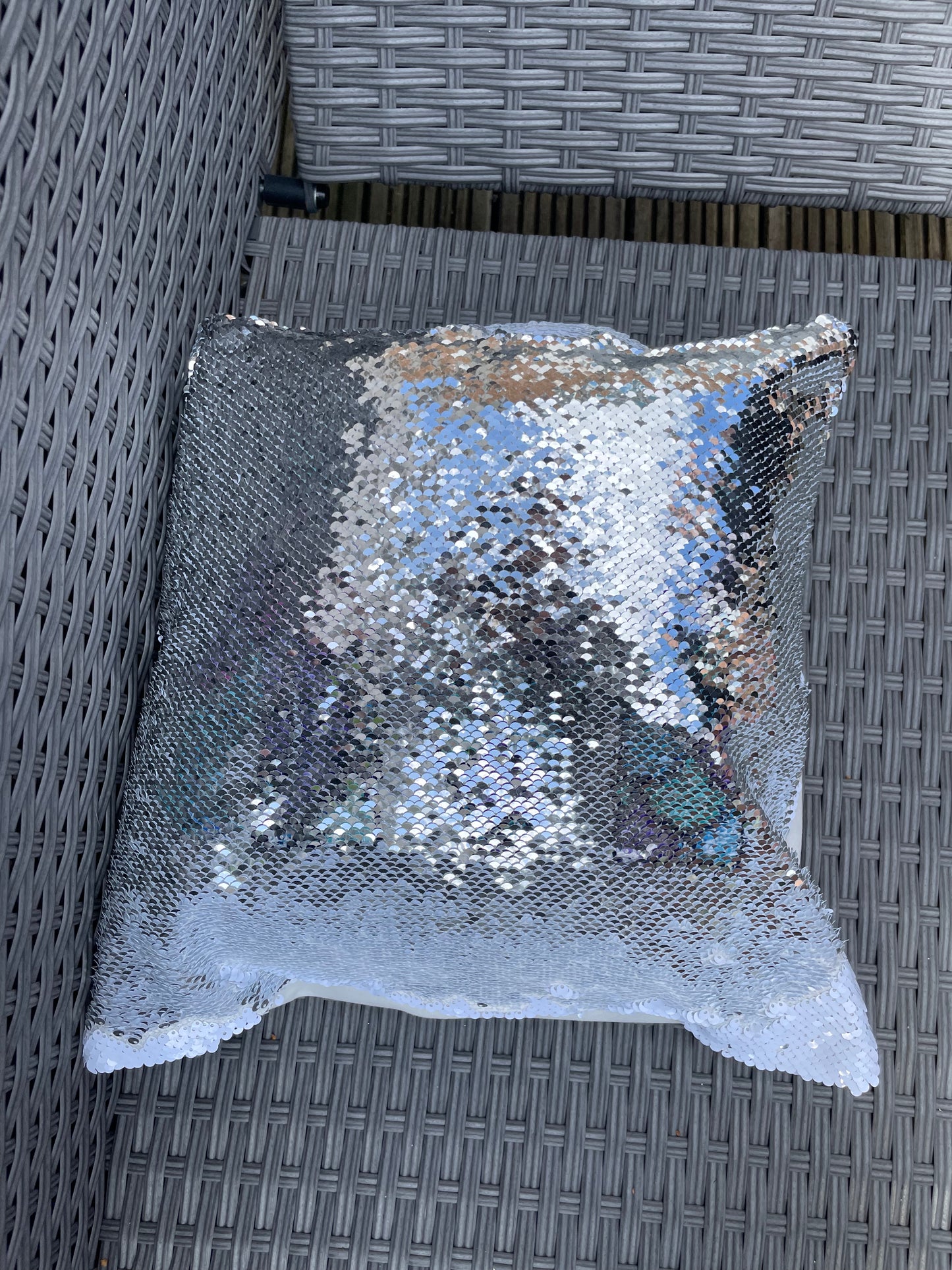 Mermaid Sequin Cushion