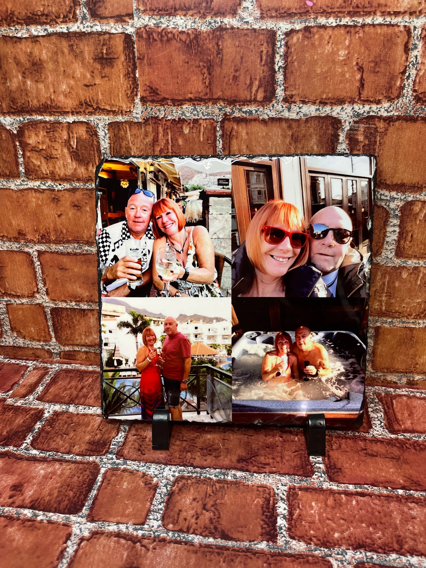 Square Photo Slate - Photo collage