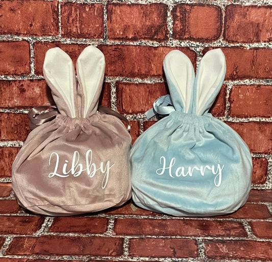 Easter bunny treat bags