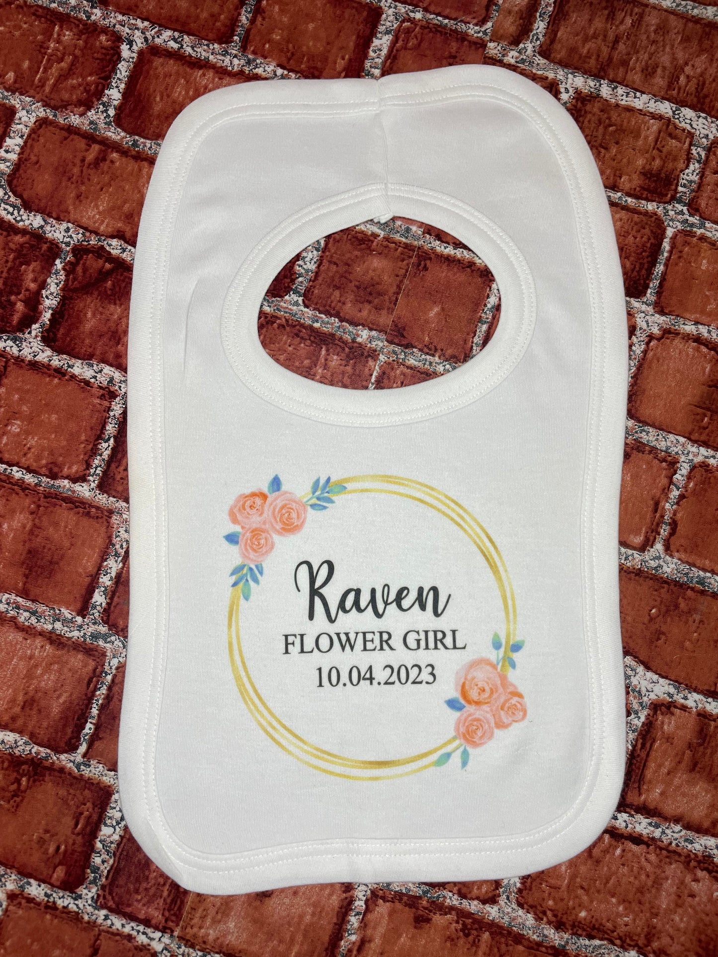 Personalised bib