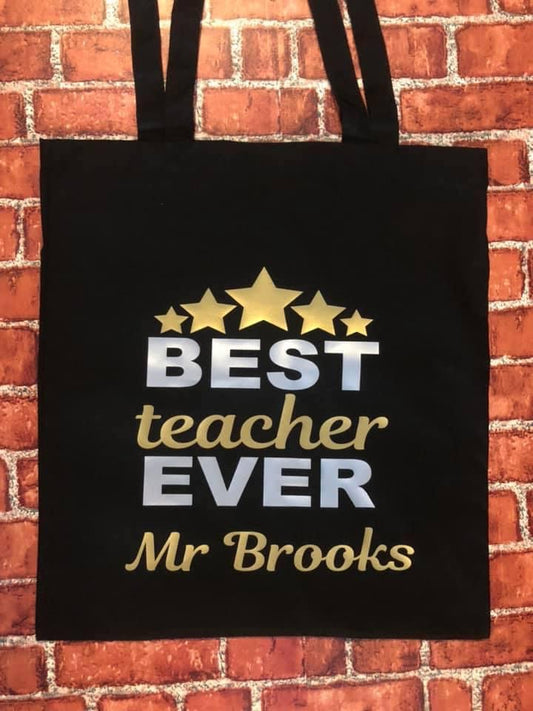 Best Teacher Tote Bag