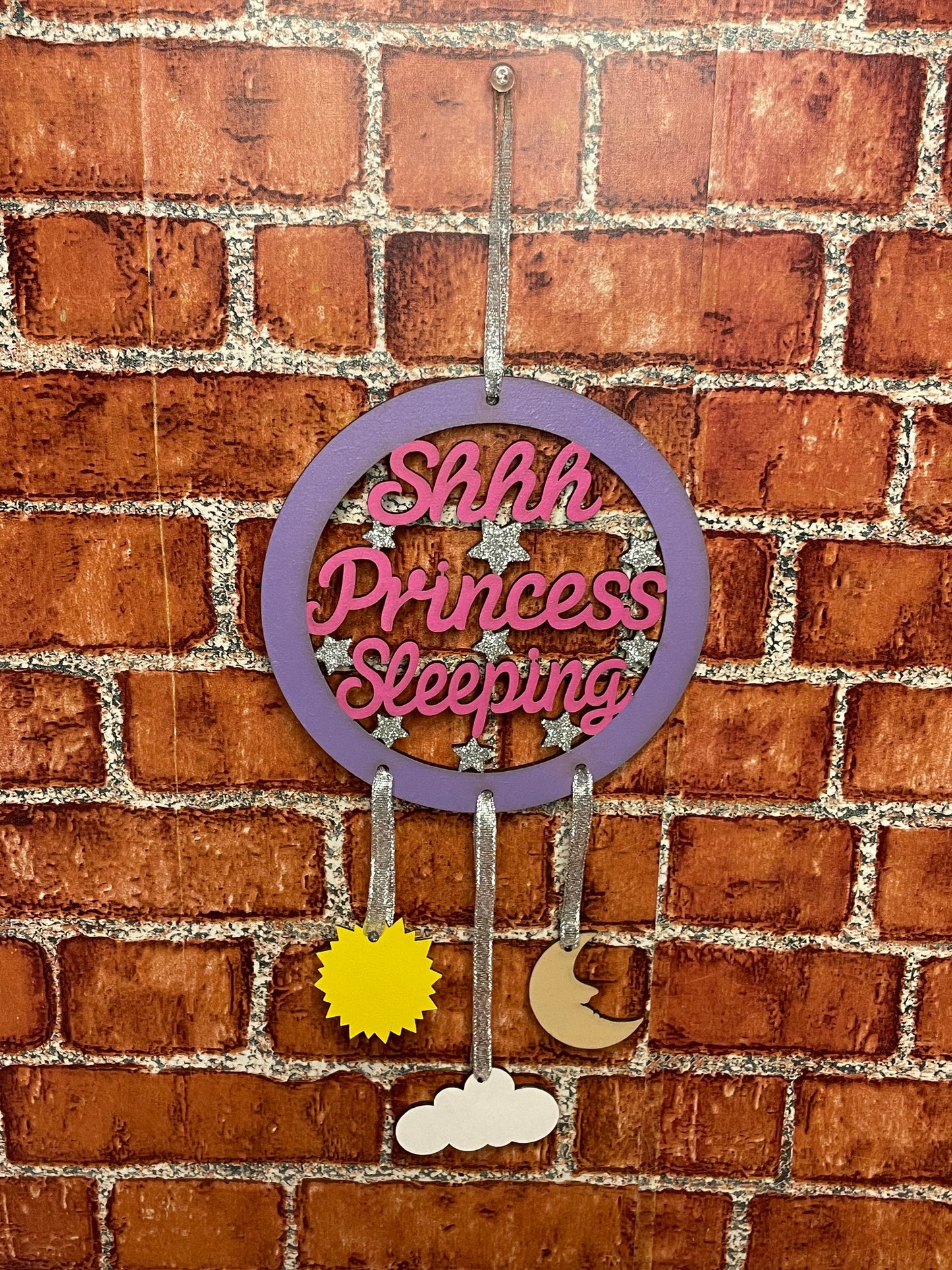 ‘Shh Princess Sleeping’