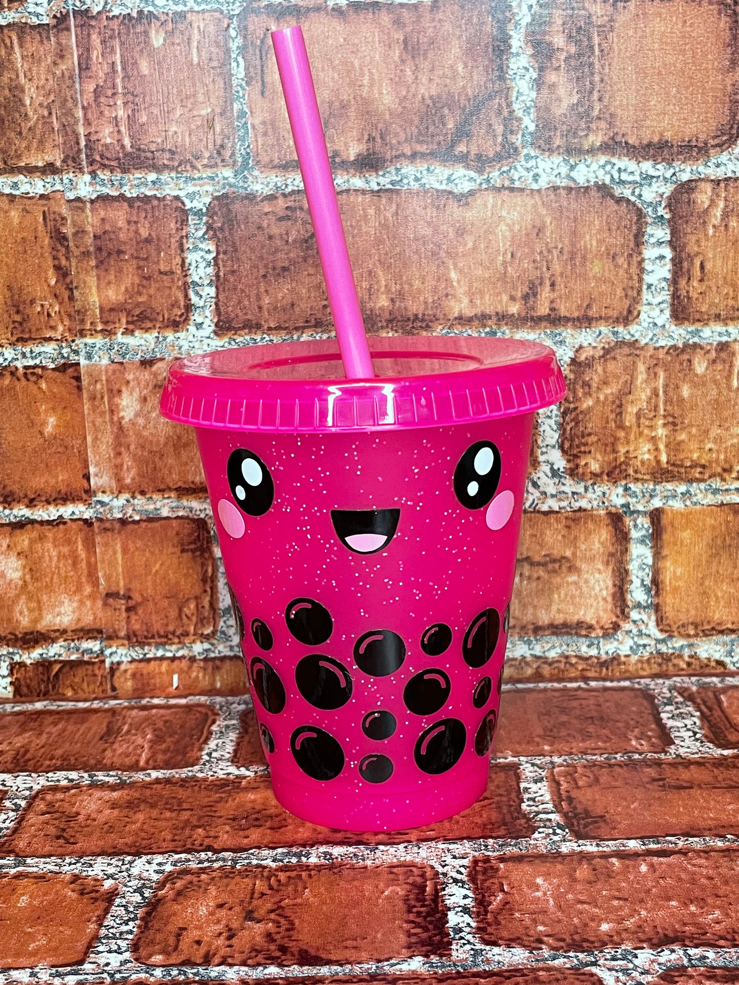 Bubble tea cold cup